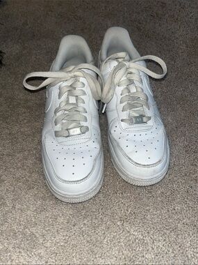 Nike Air Force 1 Sneakers! Good condition, not worn a ton.
